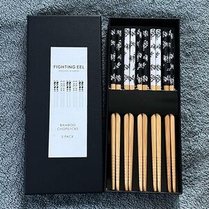 Fighting Eel Bamboo Chopsticks